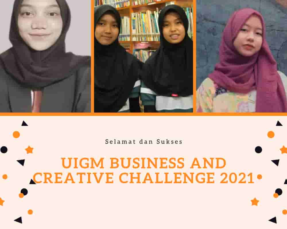 Berjaya di UIGM Business and Creative Challenge 2021