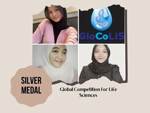 Ayesha, Dzasyka dan Annisa Raih Silver Medal dalam GLoCoLiS 2022